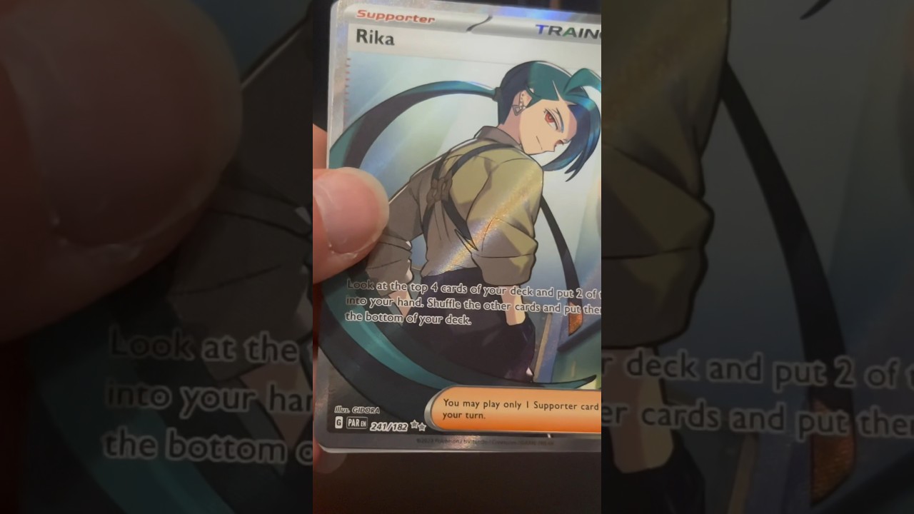 Pulled A Rila Full Art Trainer Supporter Card‼️🔥#pokemon #pokemoncards #pokemoncardopening #cards