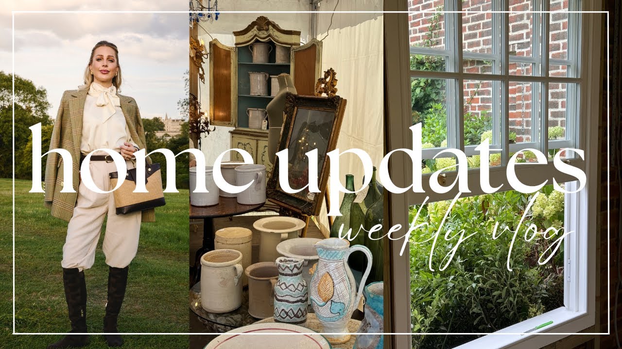 START OF HOME RENOVATIONS | ANTIQUE SHOPPING & HORSE TRIALS