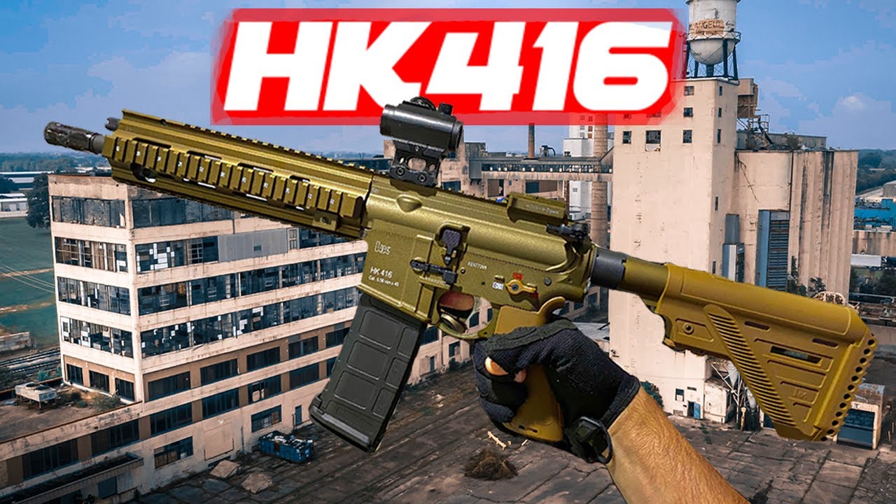 Abandoned Factory 416A5 Airsoft Gameplay! - The Forbidden German Peanut Butter! 🥜