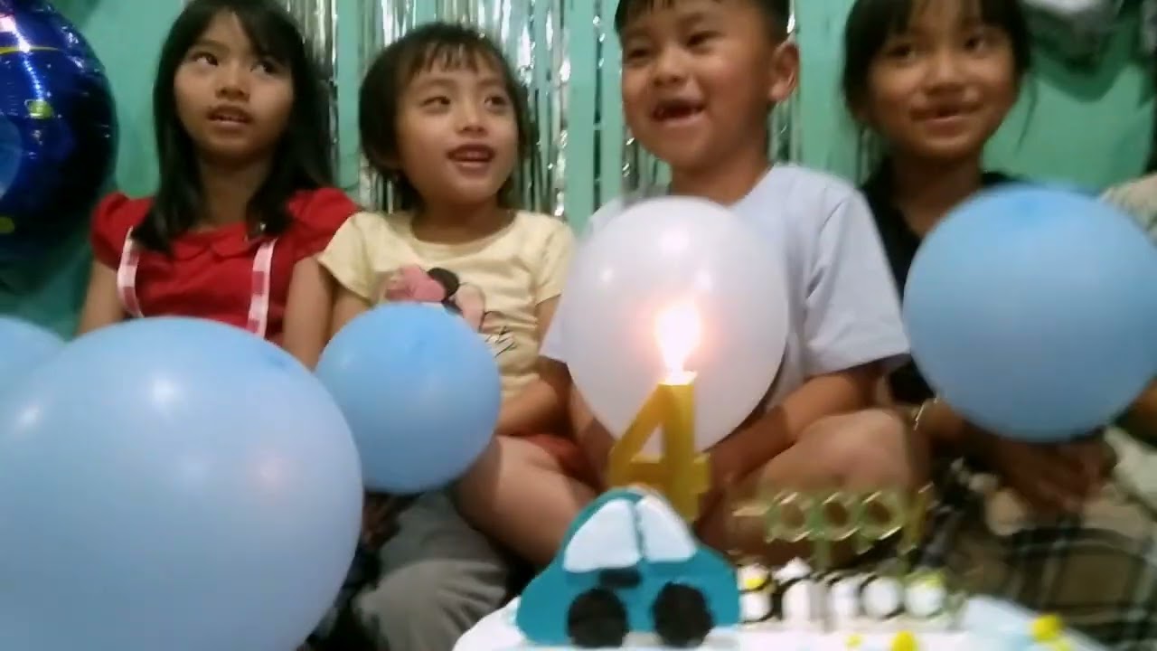 My Lil Bro Birthday Party 🥰🎂 4th Birthday 🎂🎈🎉 @Pumje B.R