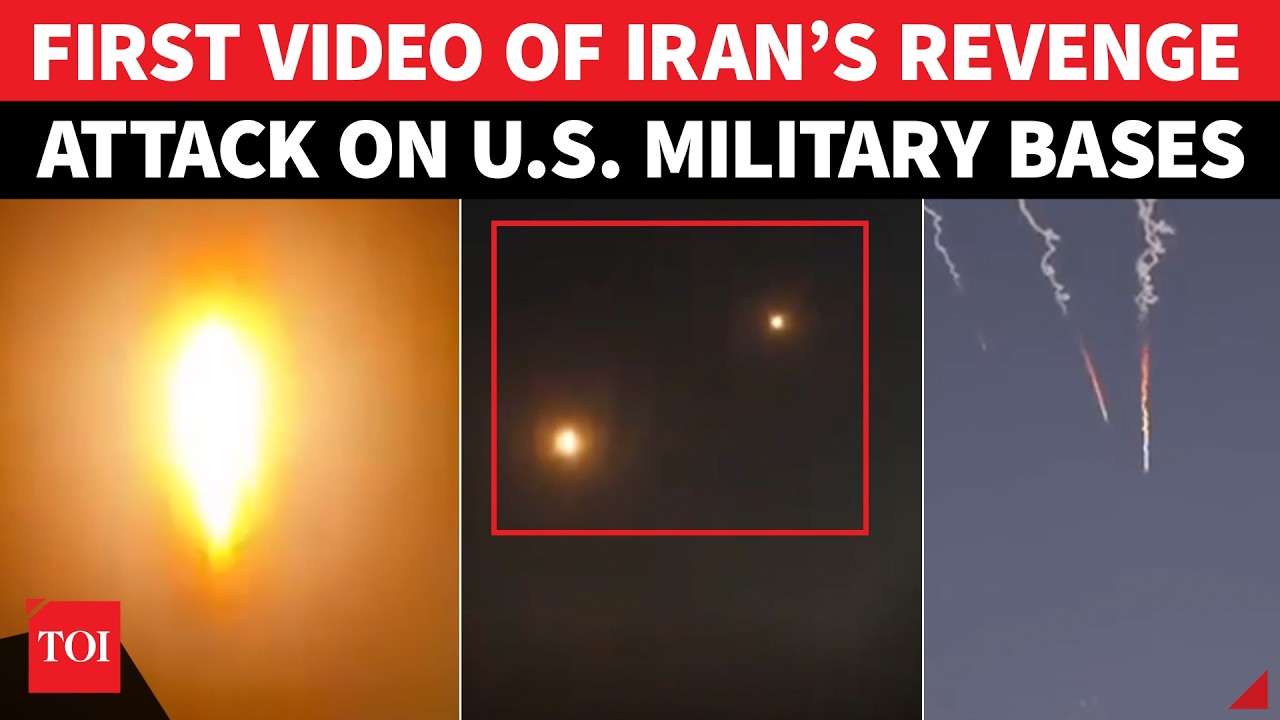 Video &lsquo;Proof&rsquo;: US Bases &lsquo;Under Iran&rsquo;s Ballistic Attack&rsquo;; IRGC Releases First Clip Of New Revenge Op