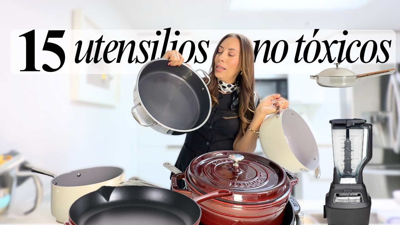 15 utensilios de cocina : Analizo lo ⚠️ NO TOXICO para cocinar rápido y saludable