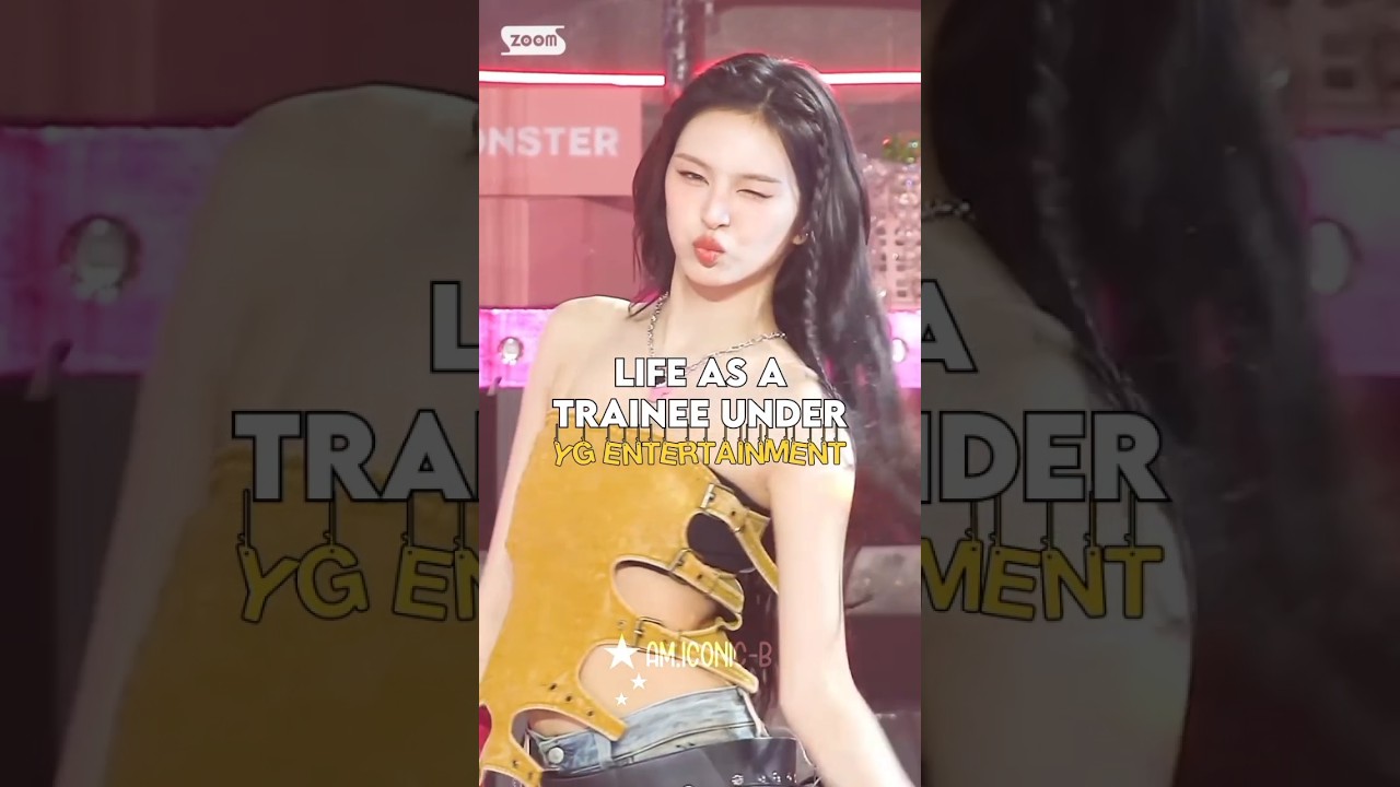 life as a trainee under YG entertainment #kpop #shorts #fyp