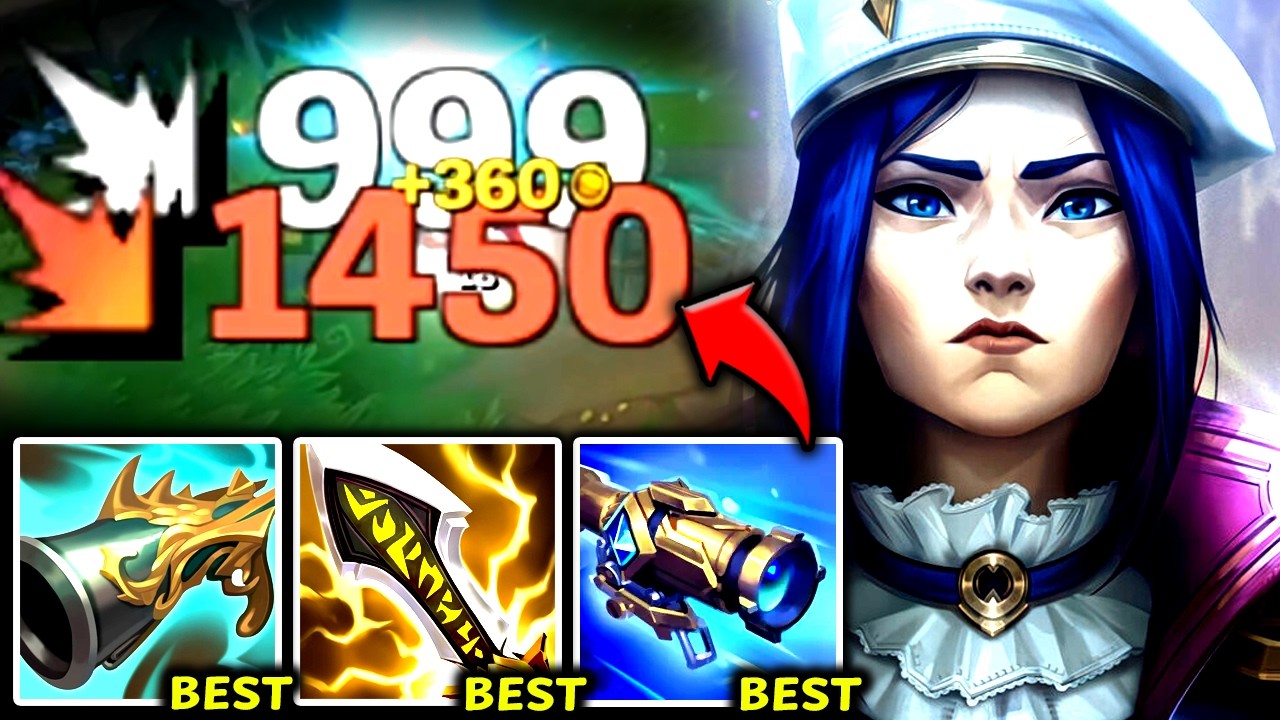 CAITLYN TOP TEARS YOU APART IN 1 AUTO ATTACK! (2000+ DAMAGE) - 2026 Caitlyn TOP Gameplay Guide