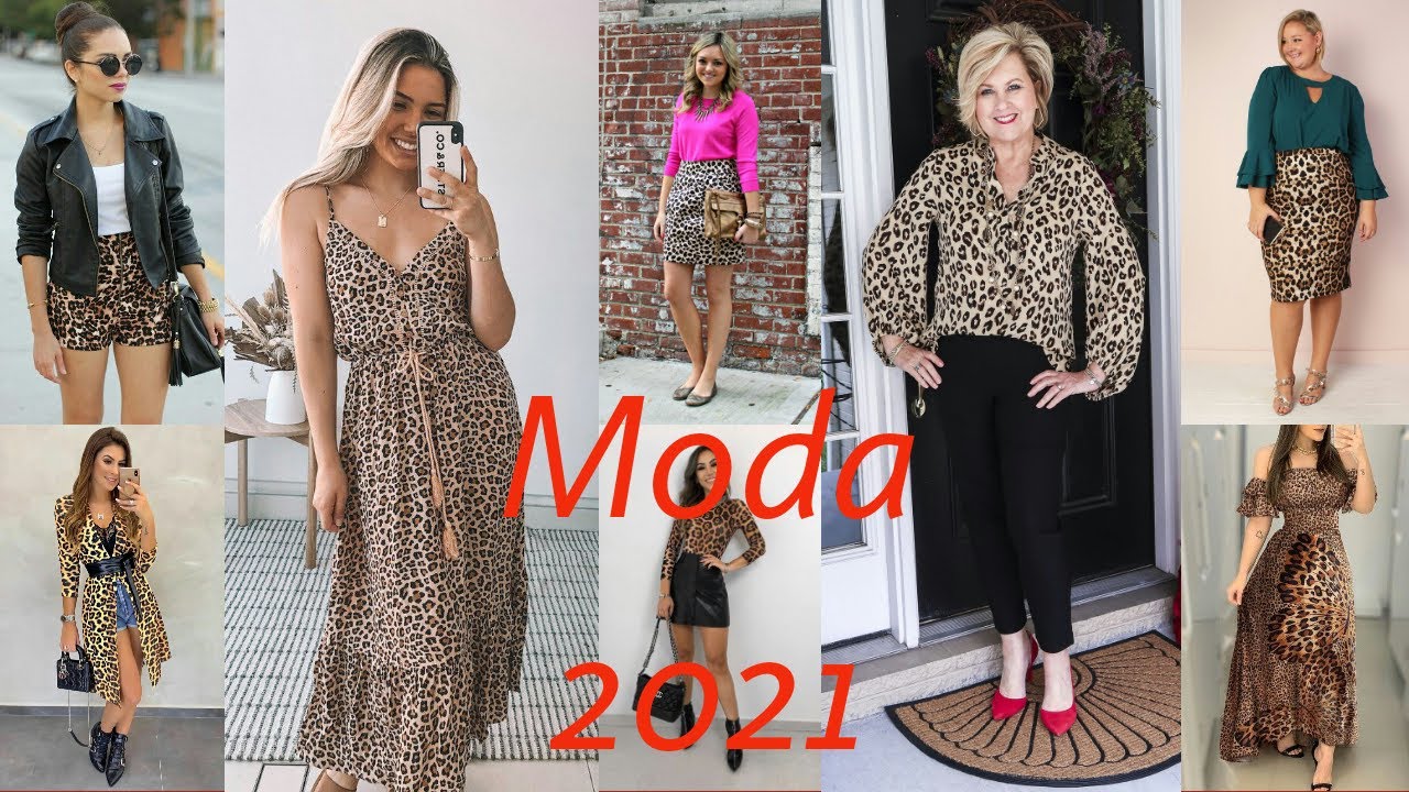 ANIMAL PRINT outfis✔ estampado en TENDENCIA 2021/22combinaciones con animal print MODA PARA TODAS