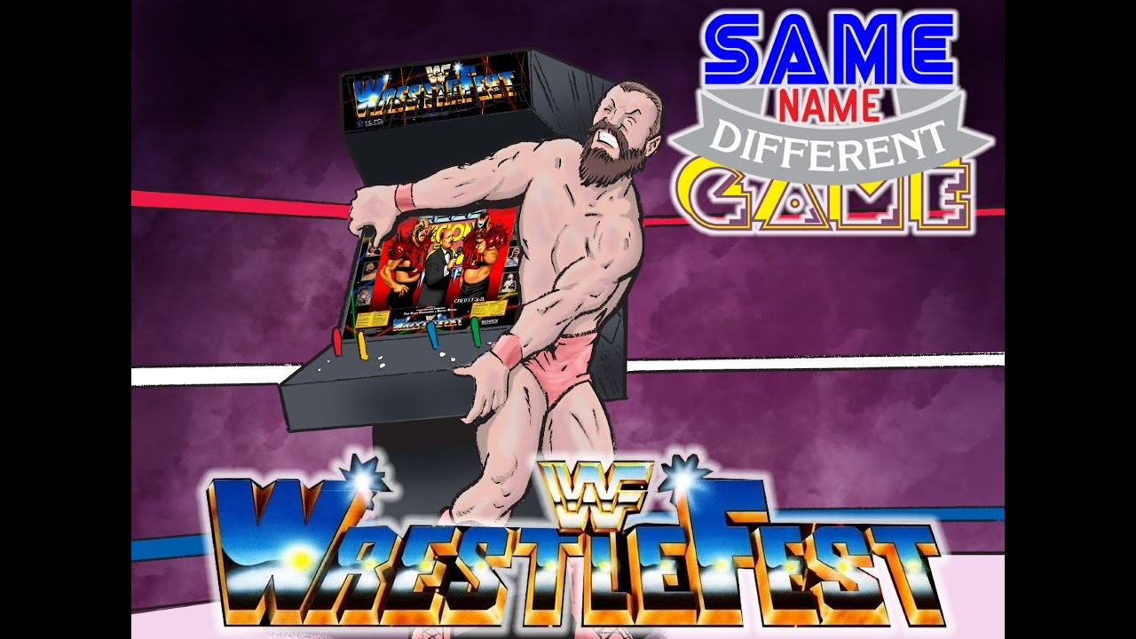 То же название, другая игра: WWF Wrestlefest (Arcade vs. iOS/360)