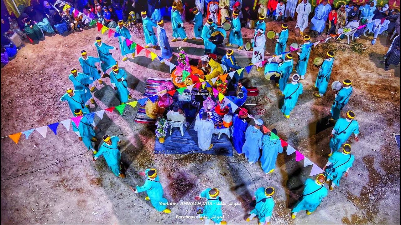 🎶 أحواش شباب أيت ياسين بدوار القصابي يحييون حفل زفاف 💍✨ بأجواء استثنائية! 🎉الجزء الثالت