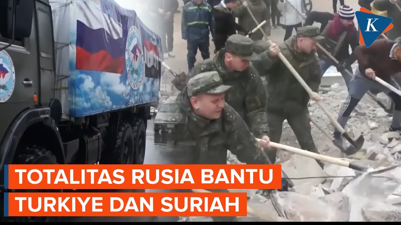 Rusia Kirim Pesawat dan Ratusan Tim Penyelamat ke Turkiye dan Suriah