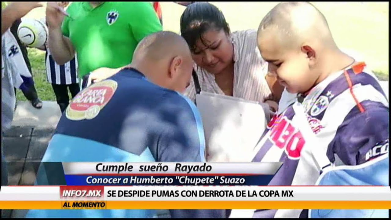 Cumple `Chupete` Suazo sueño de Gabriel