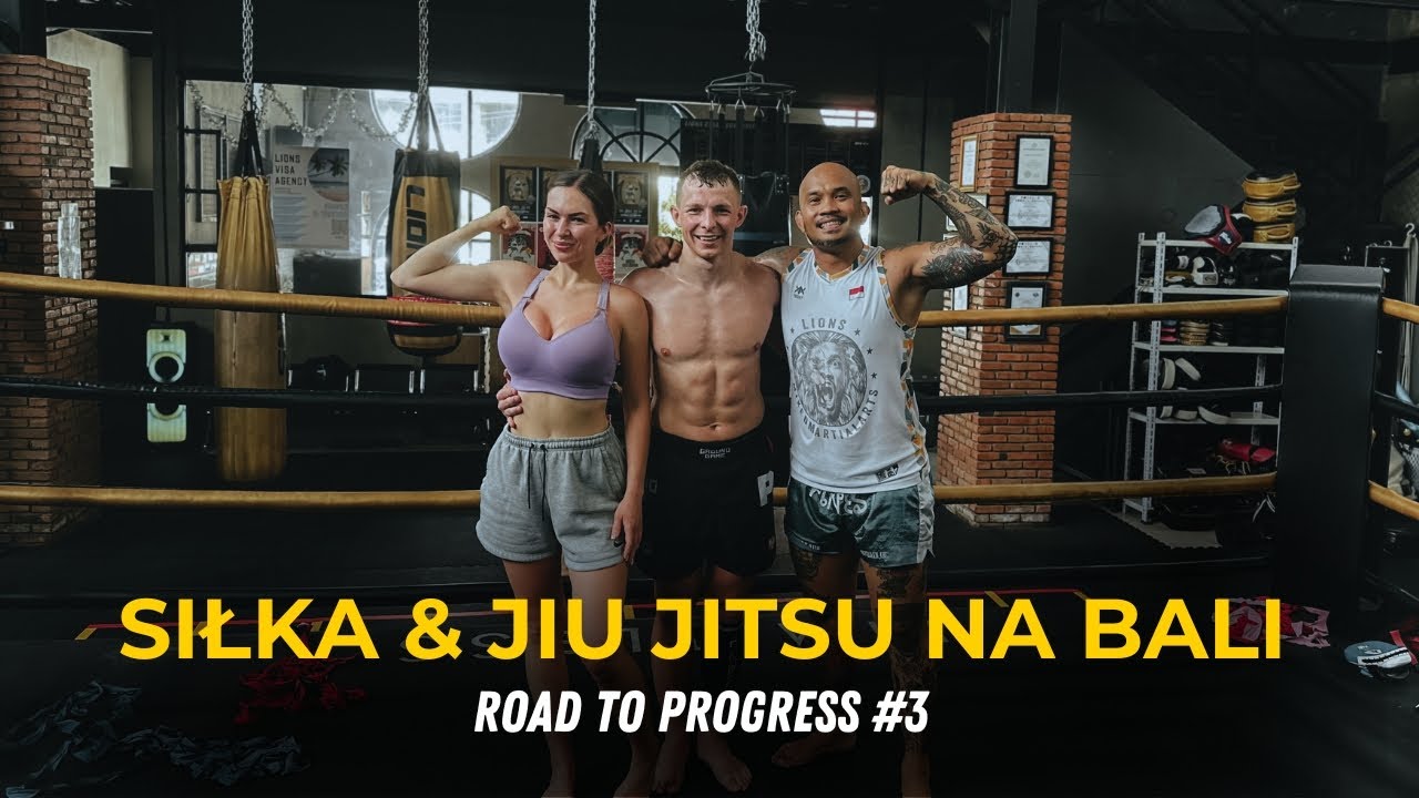 Trening w takiej temperaturze na Bali? Siłka & Jiu Jitsu w Lions MMA