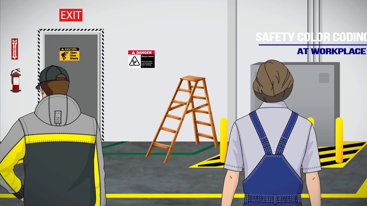 Workplace Safety Tips | How To Use Safety Color Coding |AS 1318-1985
