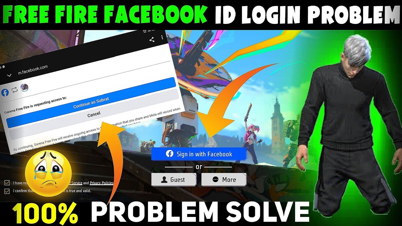 Free Fire Facebook Login Problem | Free Fire Login Problem | Free Fire Max Facebook Login Problem