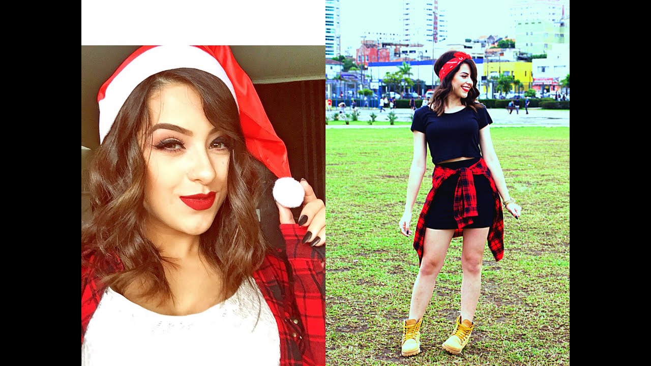 Maquiagem e look ♔ Especial de Natal