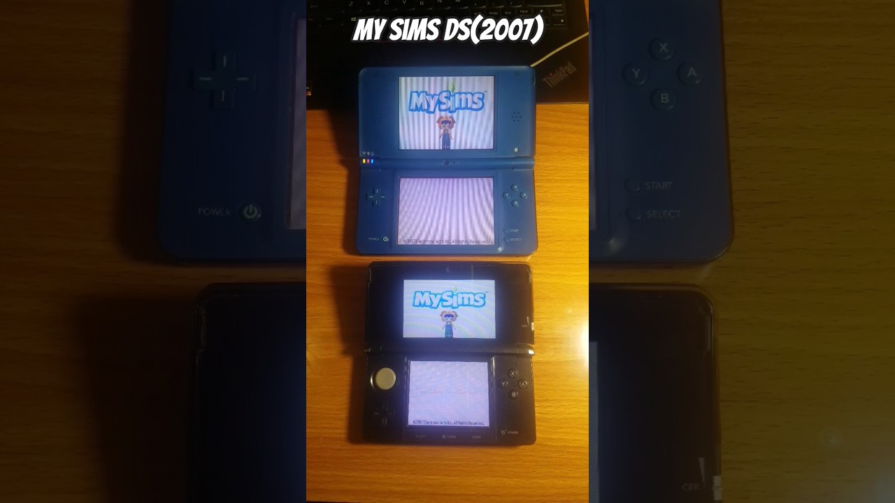 My Sims Nintendo Ds Speed Comparison on the Dsi xl and 3ds