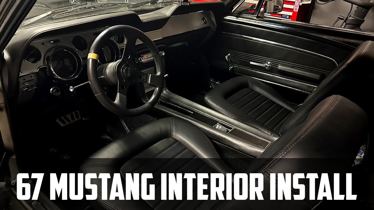 Bringing Back the Glory: Witness the 1967 Mustang's Interior Restoration