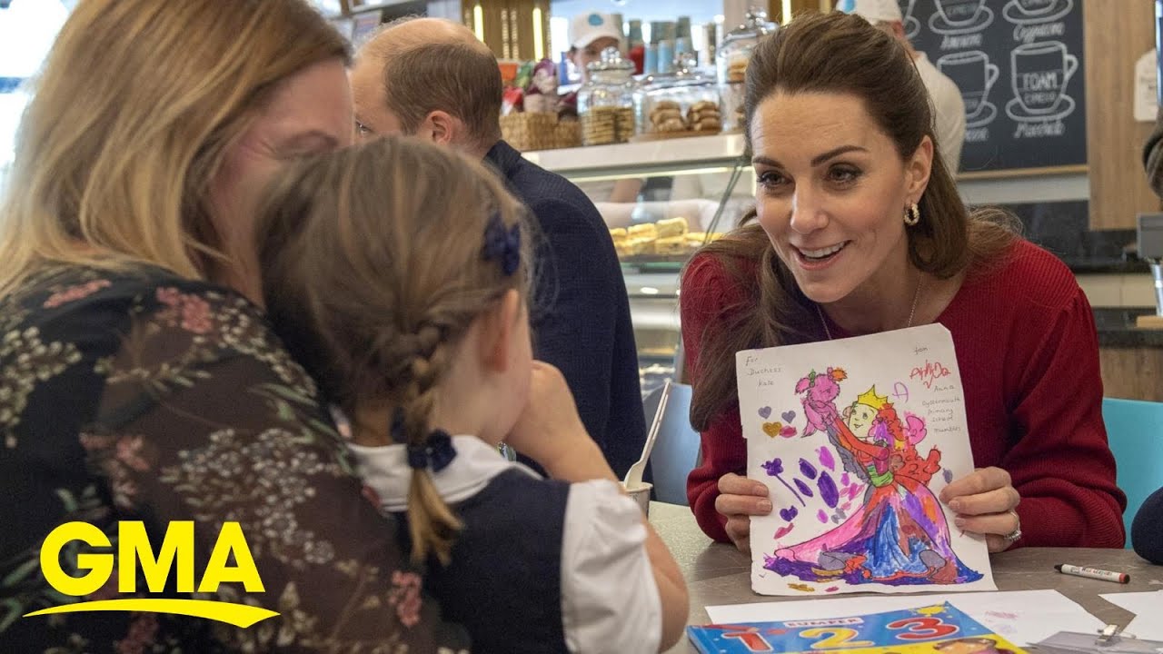 Kate Middleton and Prince William visit Swansea ice cream parlor