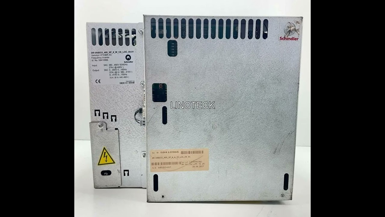 Conserto Inversor de Frequ&ecirc;ncia com Falha Schindler Variodyn VF33BR