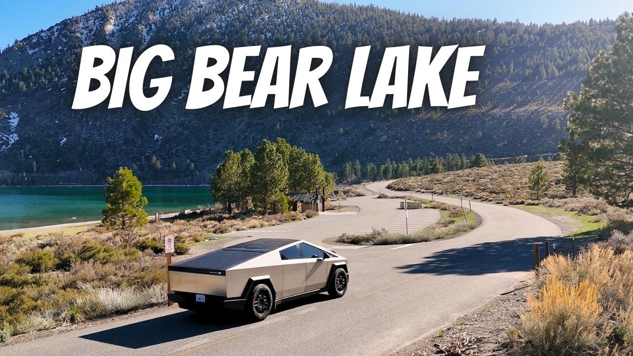 Tesla Road Trip To Big Bear Lakes, CA