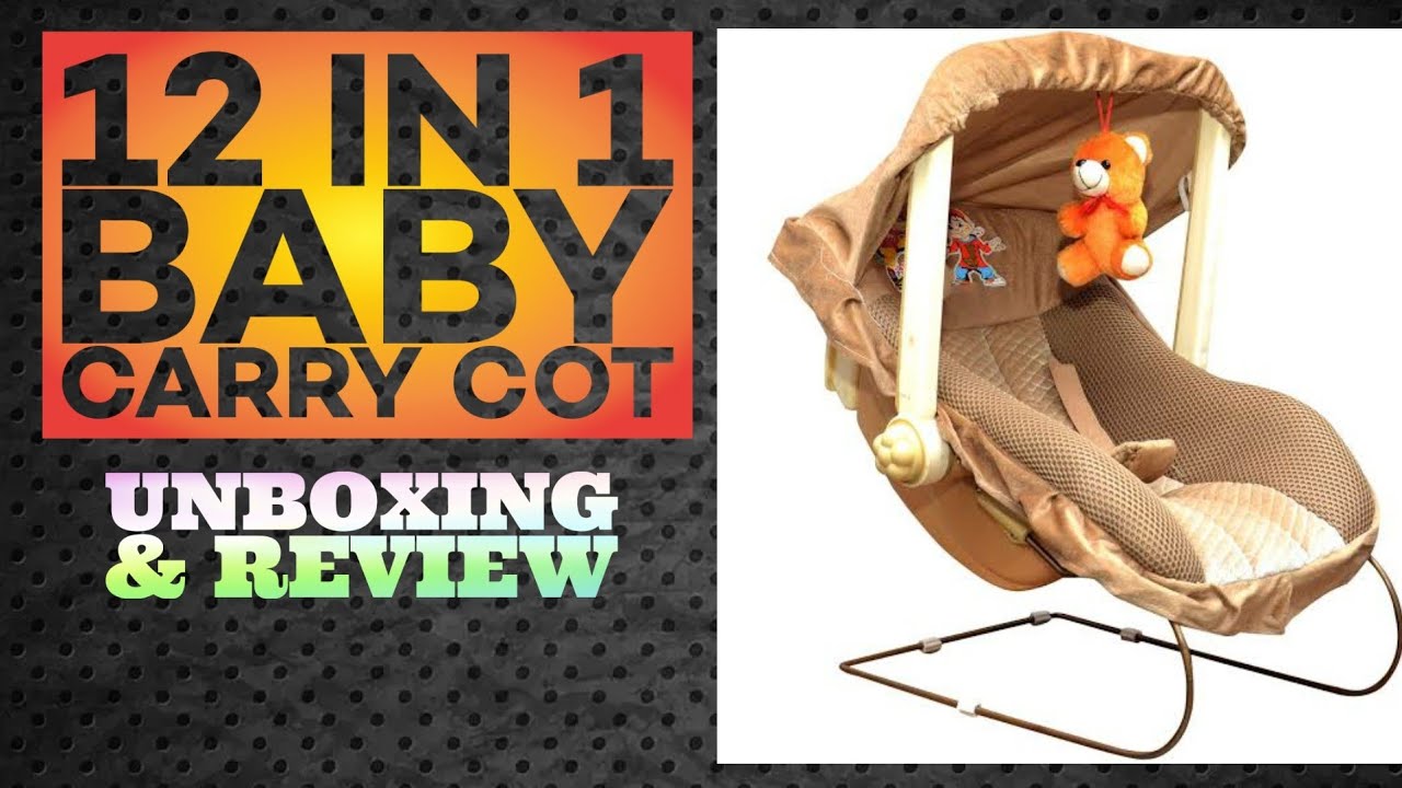 Goyal 12 in 1 Baby CarryCot Cum Bouncer Unboxing & Review | Baby Rocker | Baby Swing | Baby Bathtub