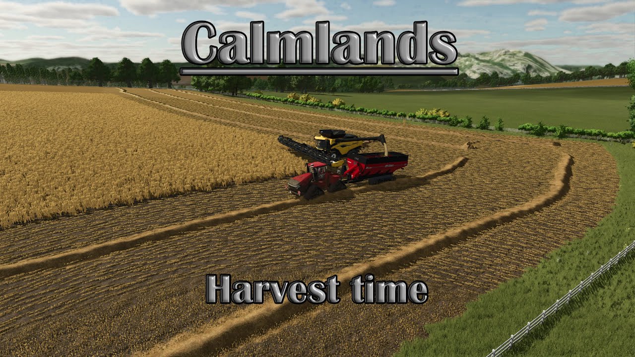 FS25,Calmlands, harvest time