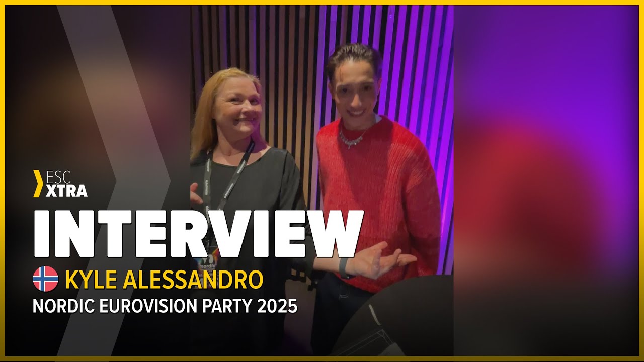 INTERVIEW: Kyle Alessandro - Lighter | Nordic Eurovision Party 2025