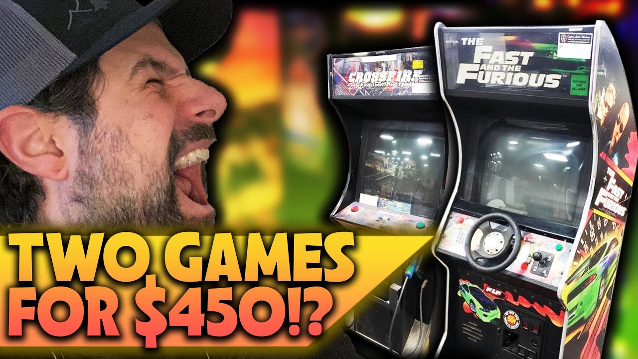 Arcade Cabinet Pickup - The Fast and the Furious!!!