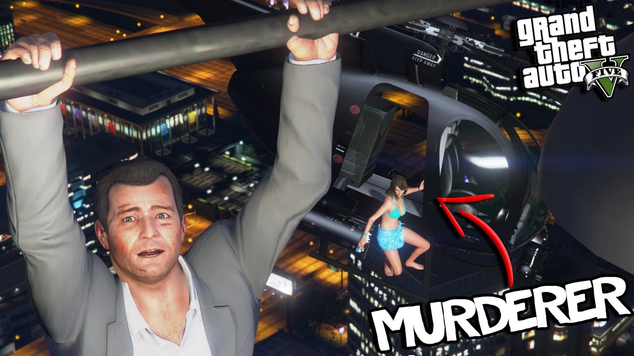 MICHAEL falls in LOVE with a MURDERER (GTA 5 Mods)