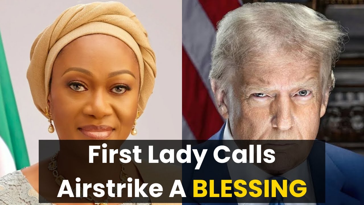 Tinubu’s Wife Begs America For More Airstrikes On Nigerian Soil