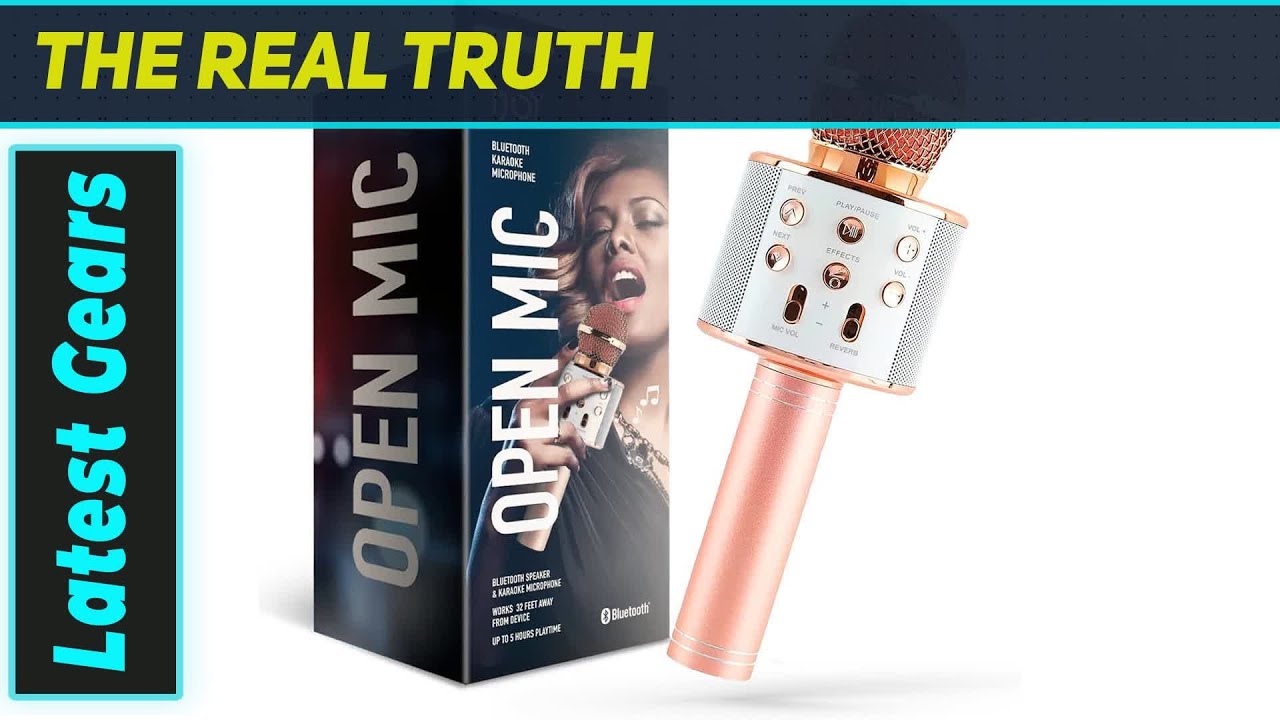 The Best iJoy Wireless Karaoke Microphone for Instant Party Vibes!
