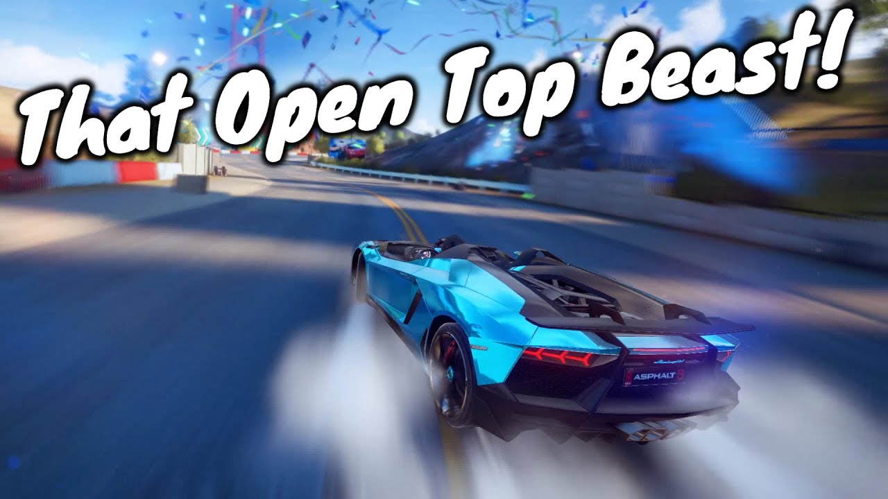That Open Top Beast! | Asphalt 9 5* Golden Lamborghini Aventador J Multiplayer