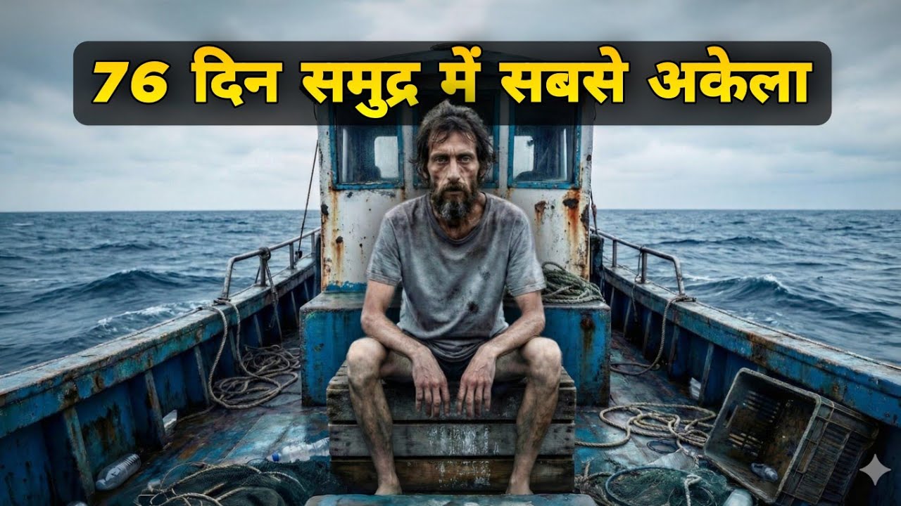 76 Days Lost at Sea | 76 दिन समुद्र में अकेला (True Story)