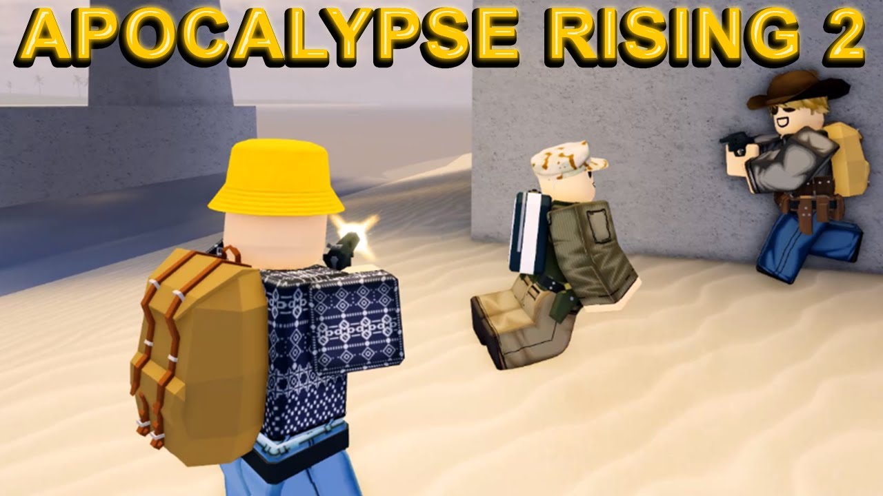 РАСЧЕХЛЯЕМ ПУШКИ В APOCALYPSE RISING 2 ROBLOX / РОБЛОКС