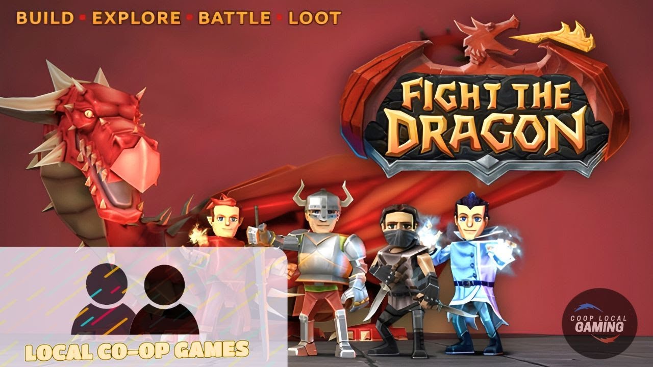 Fight the Dragon - Learn How to Play Splitscreen Multiplayer (Gameplay)