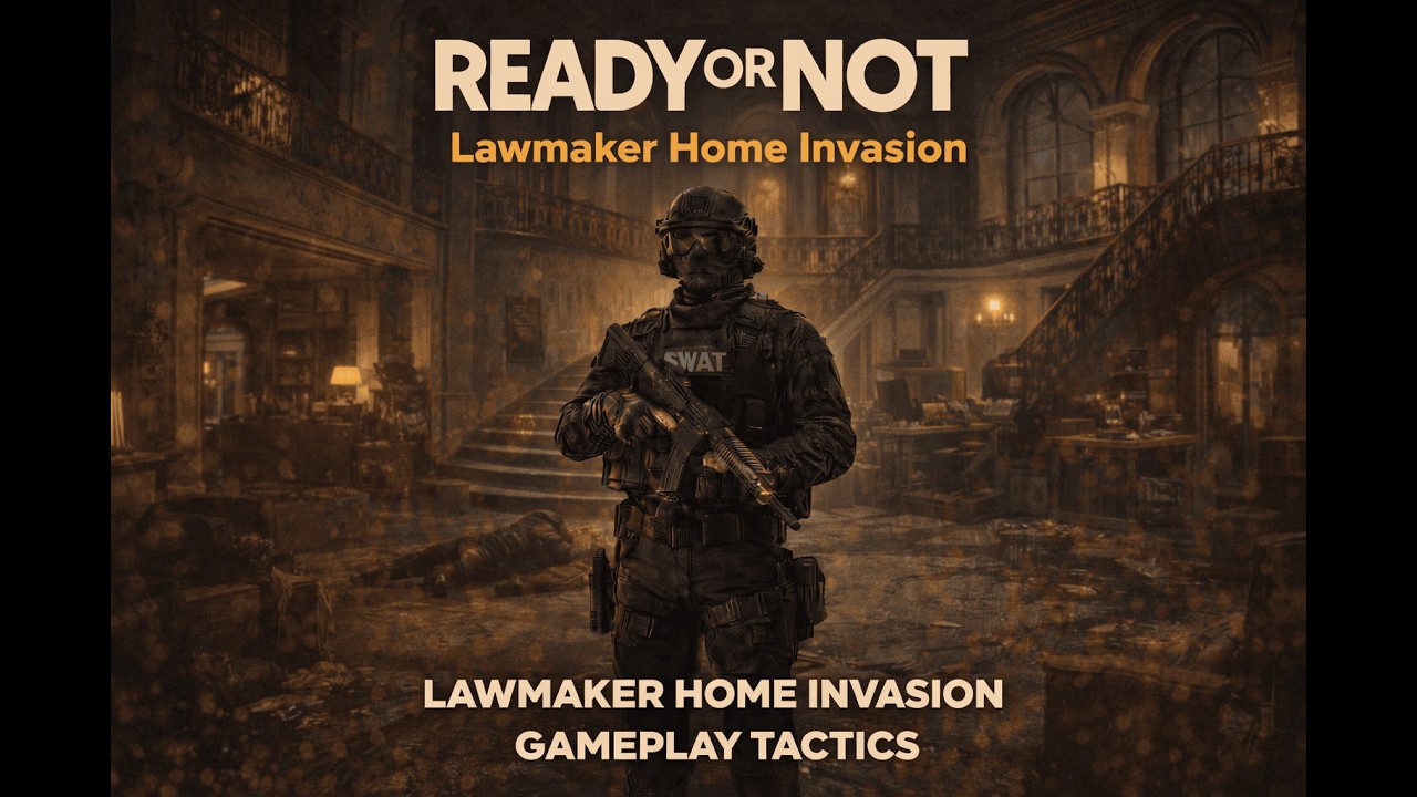 Situasi Penyanderaan di Rumah Pribadi | Tactical Raid Lawmaker - Ready or Not Indonesia