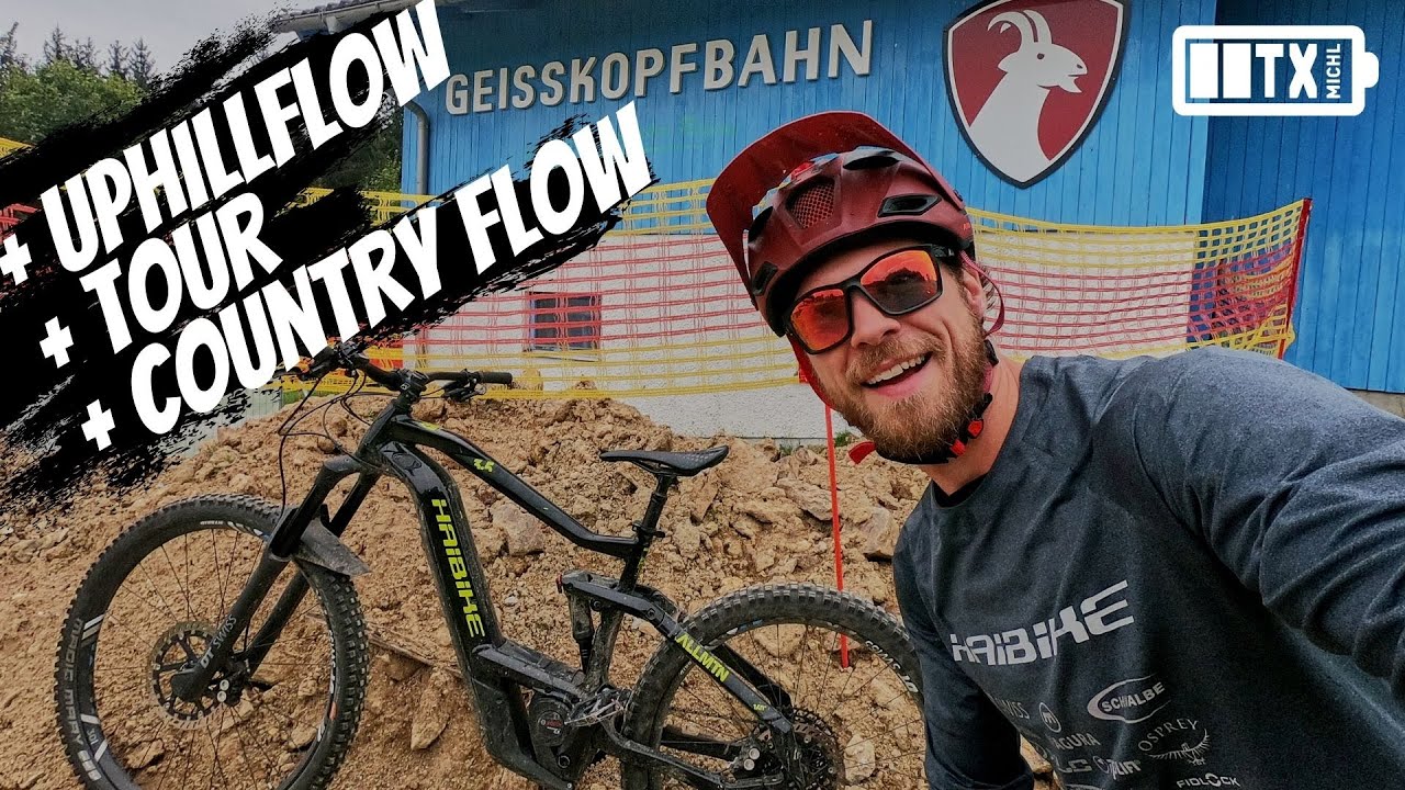 Bikepark Geißkopf mit dem ebike? Check Uphillflow - Tour - Country Flow