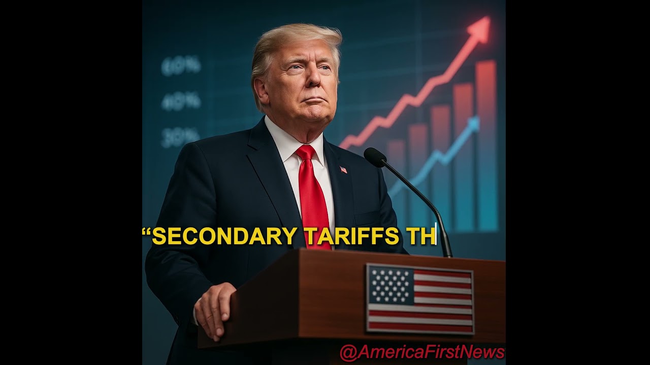 &ldquo;Trump&rsquo;s Oil Warning: Secondary Tariffs Loom 🔥&rdquo; #americafirst #trump #donaldtrump