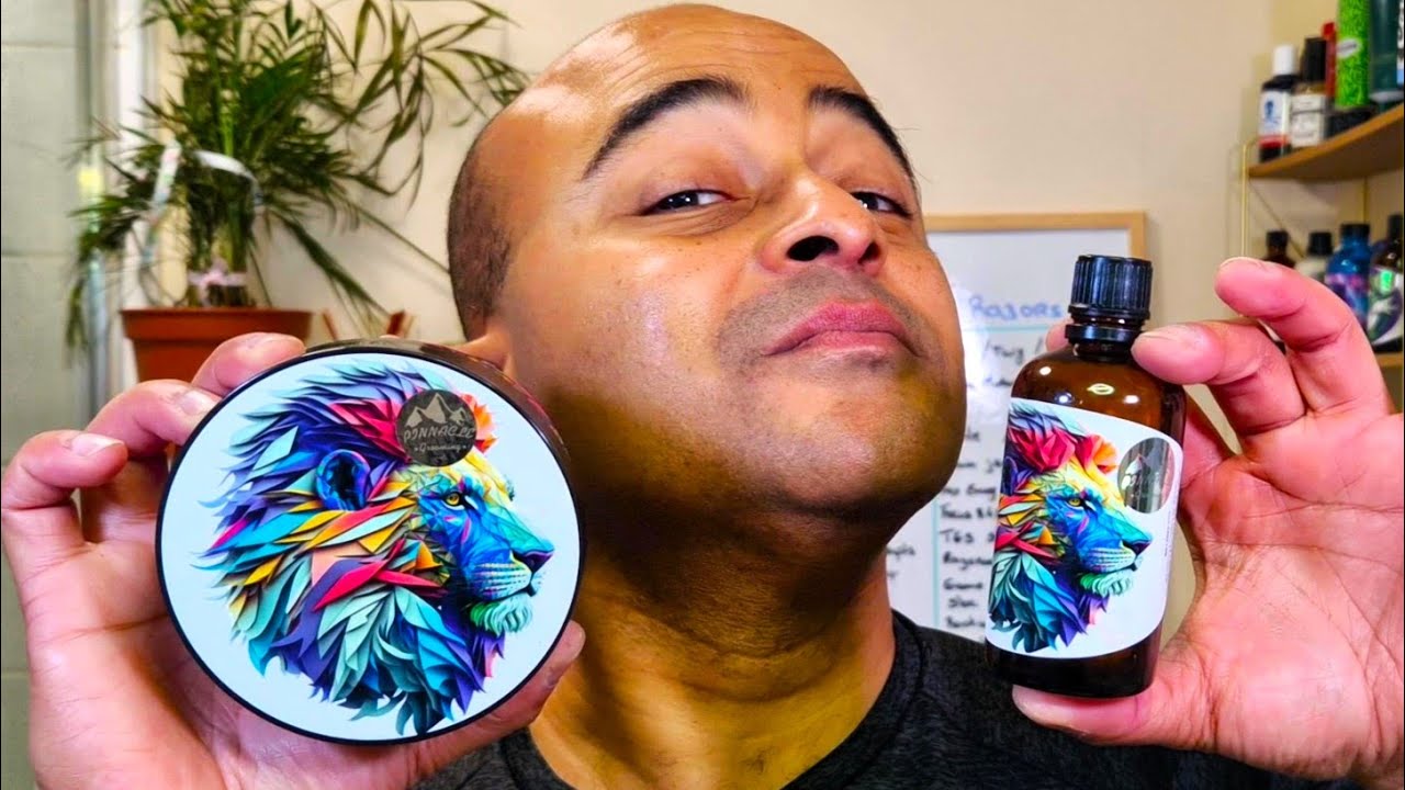 ASMR SHAVE XERXES set by Pinnacle Grooming and new brush by Highlander Brushes.