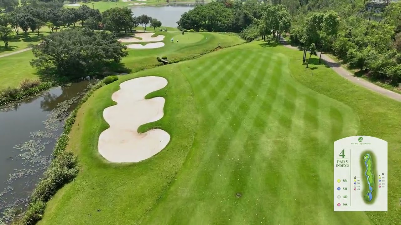 Hố 4 - Sân golf Tam Đảo