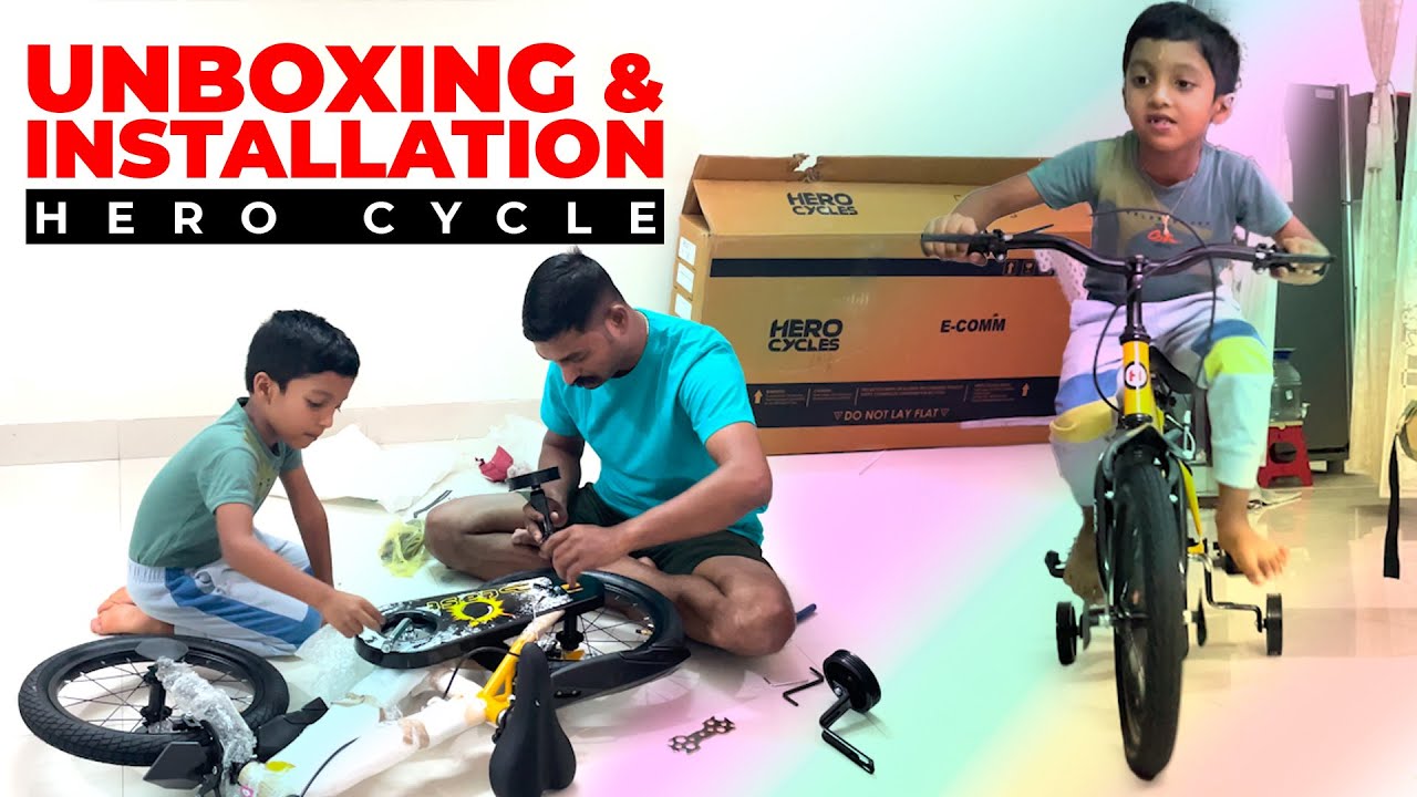 Hero Cycle Unboxing and Installation 