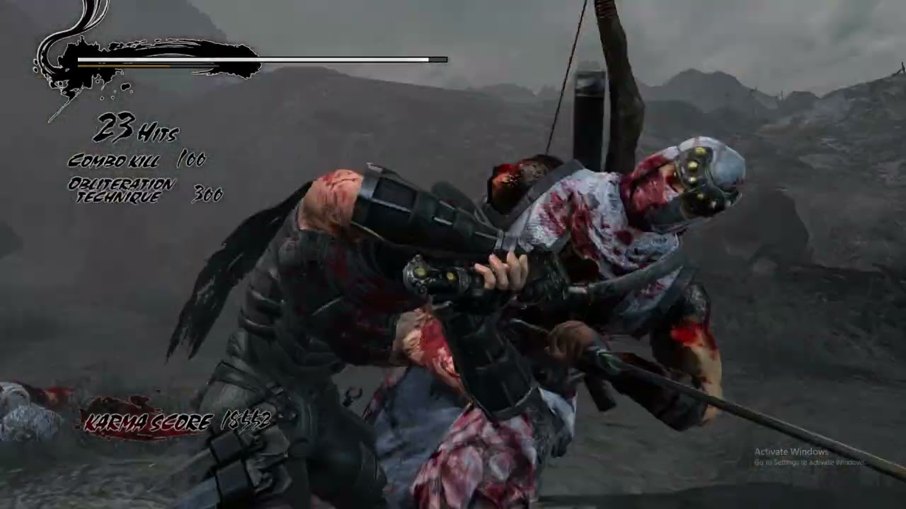 Ninja Gaiden 3 Razor's Edge Ultimate Ninja High Level Gameplay