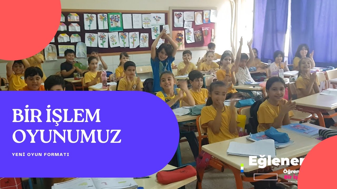 Bir İşlem Matematik Oyunu /Sınıf İ&ccedil;i Eğitici Etkinlikler