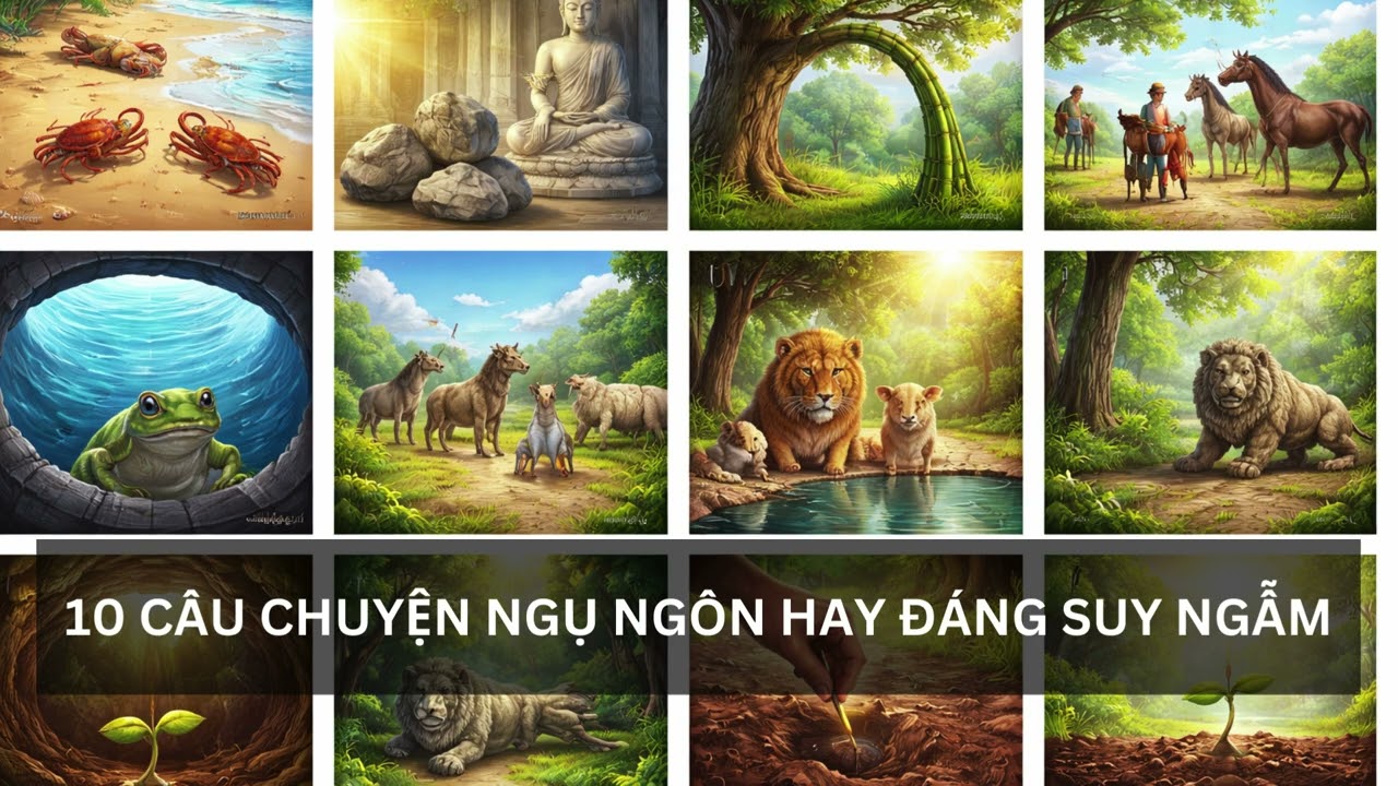 10 Câu Chuyện Ngụ Ngôn Ngắn Nhưng Thay Đổi Cách Nhìn Về Cuộc Sống