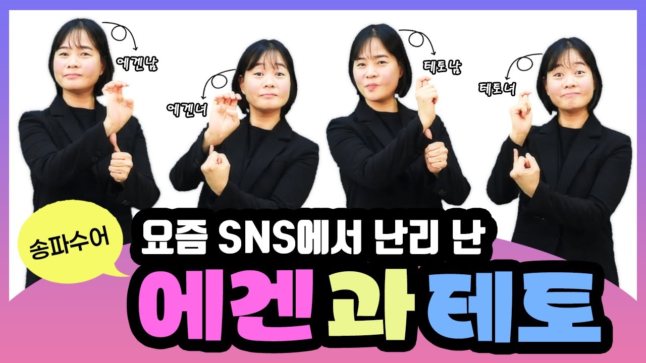 수어물결 | 에겐? 테토!