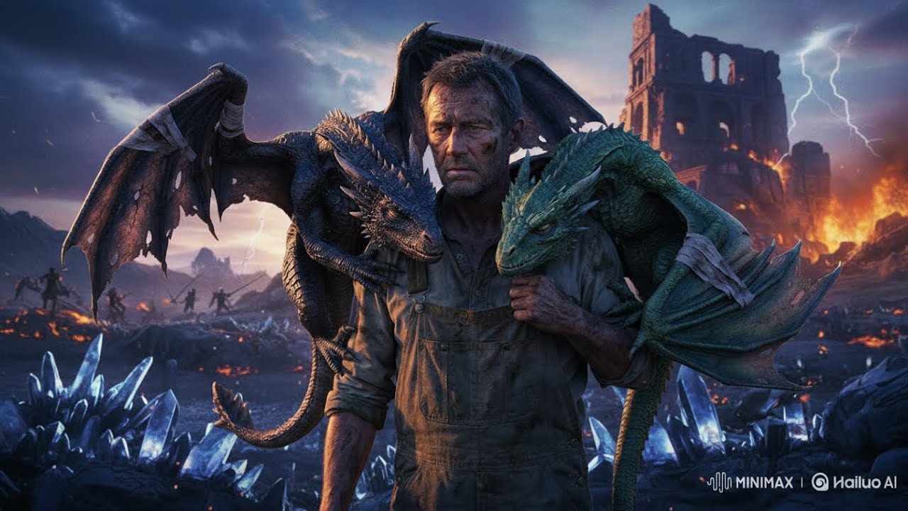 A Human Farmer Carried Two Wounded Dragons Across His Fields, The Bond That.. | HFY | Dragon Stories