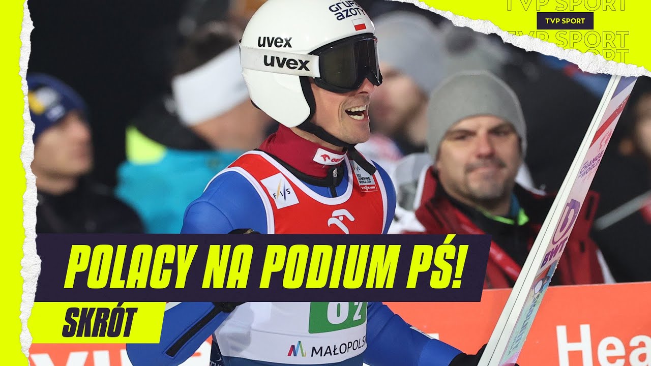 SKOKI, PŚ ZAKOPANE 2023: POLACY NA PODIUM DRUŻYNÓWKI! DO WYGRANEJ ZABRAKŁO CENTYMETRÓW | SKRÓT