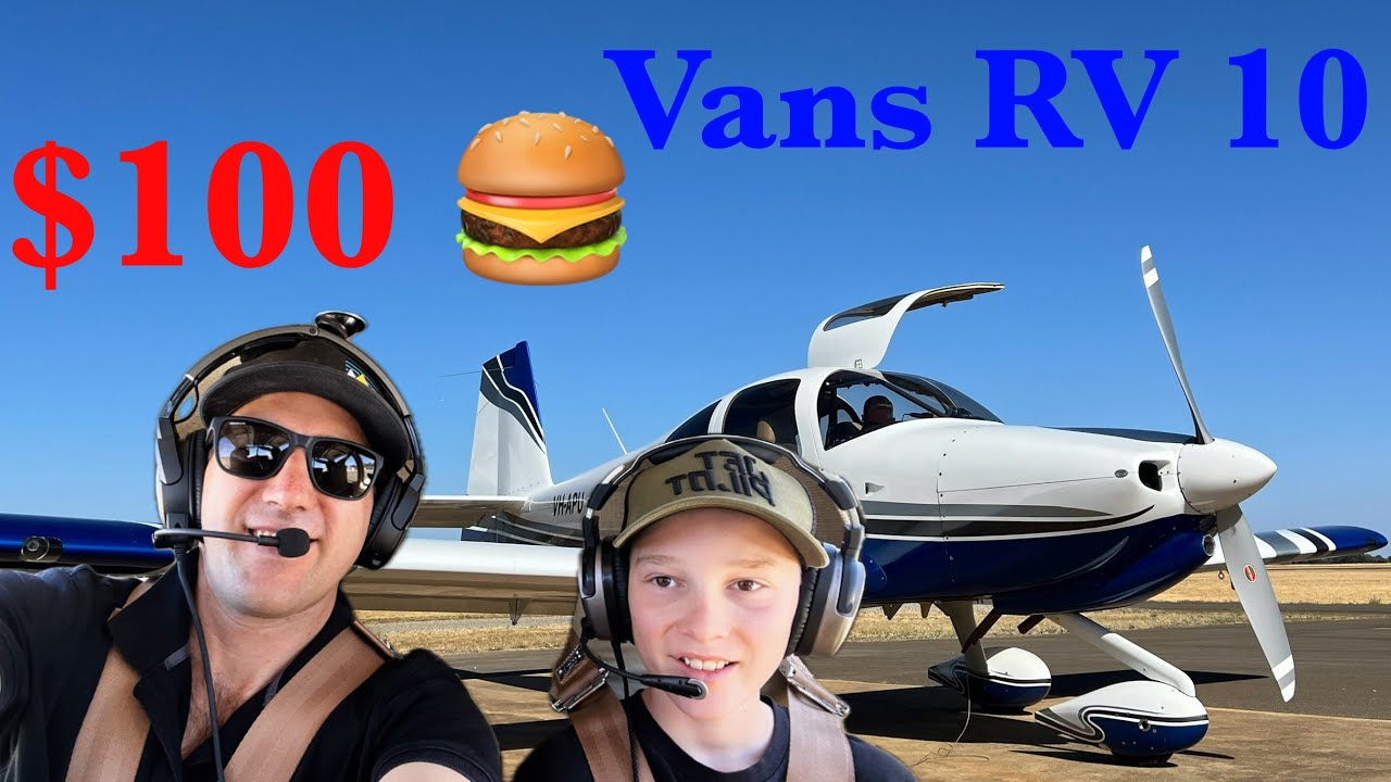 VANS RV 10, WalkAround, $100 BURGER FLIGHT