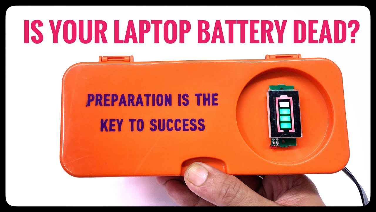 DIY Power bank or UPS for old laptop - functions &  Review
