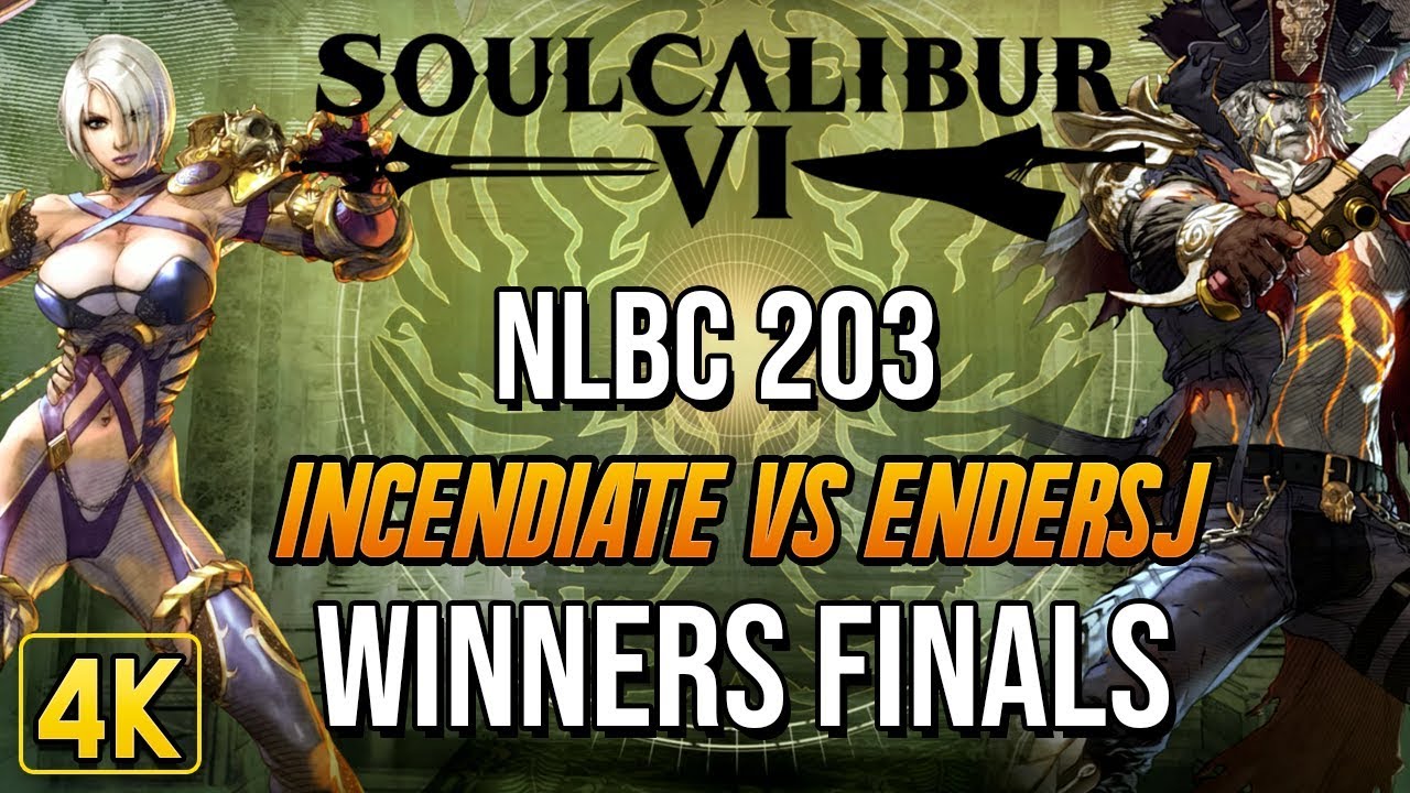 Soulcalibur VI @ NLBC 203 Winners Finals - Endersj (Cervantes) vs Incendiate (Ivy) [4K/60fps]
