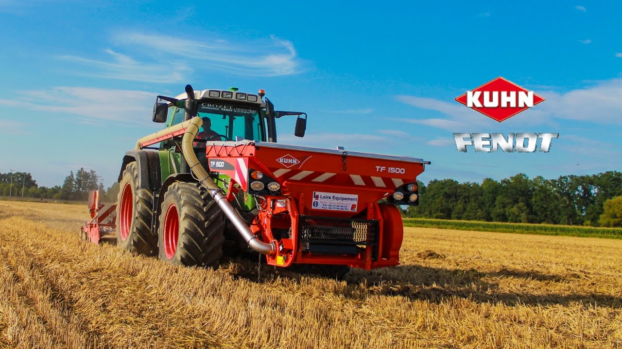 Fendt712 & Kuhn TF1500 + BTF 3000 / - / Semis de Couvert HD] Fendt 309+ Tr285 Gilibert