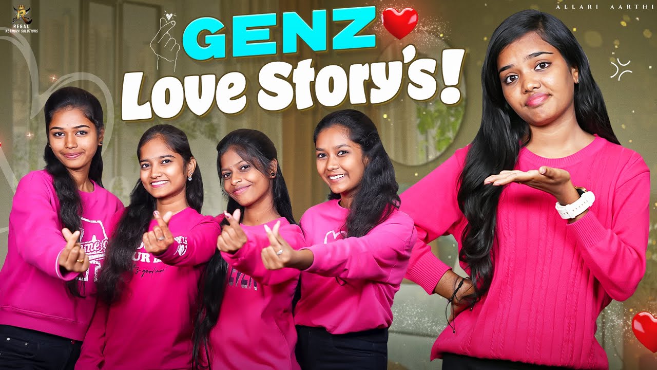 GenZ Love Story’s ❤️🤣😱 || Allari Aarathi Videos || Comedy Videos #trending #funny #lovestory #genz